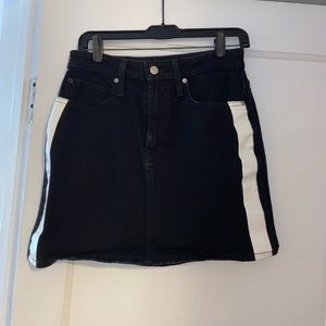 Calvin Klein Jeans black and white skirt